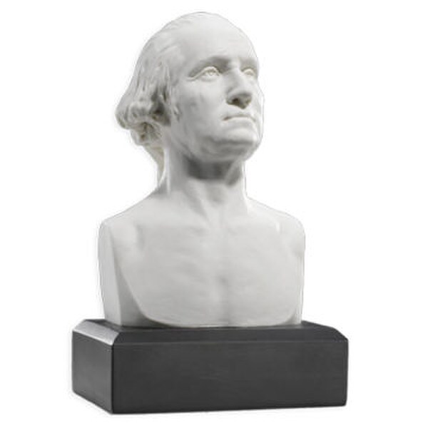 George Washington Bust By Houdon Famous Portrait Head Statue